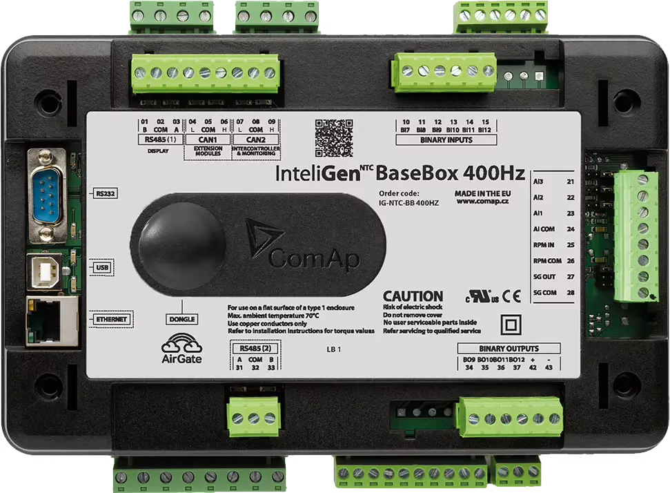 InteliGen NTC BaseBox 400Hz